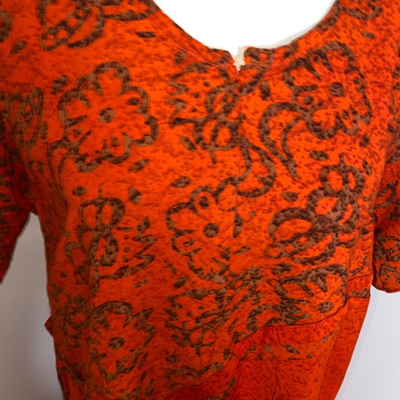 New Indonesia Batik Handmade Midi Dress Size M/L - Picture 8 of 8